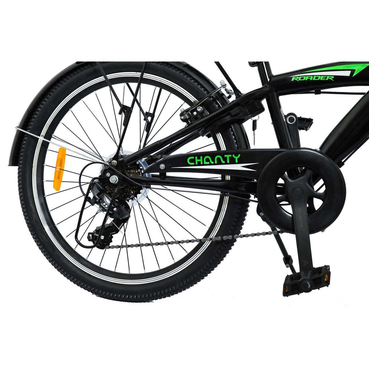 CHANTY Roader 24" Sort & Grøn Drengecykel | 7 Gear | - BørnecyklerneChantyBørnecyklerne24 - 014/1CHANTY Roader 24" Sort & Grøn Drengecykel | 7 Gear |