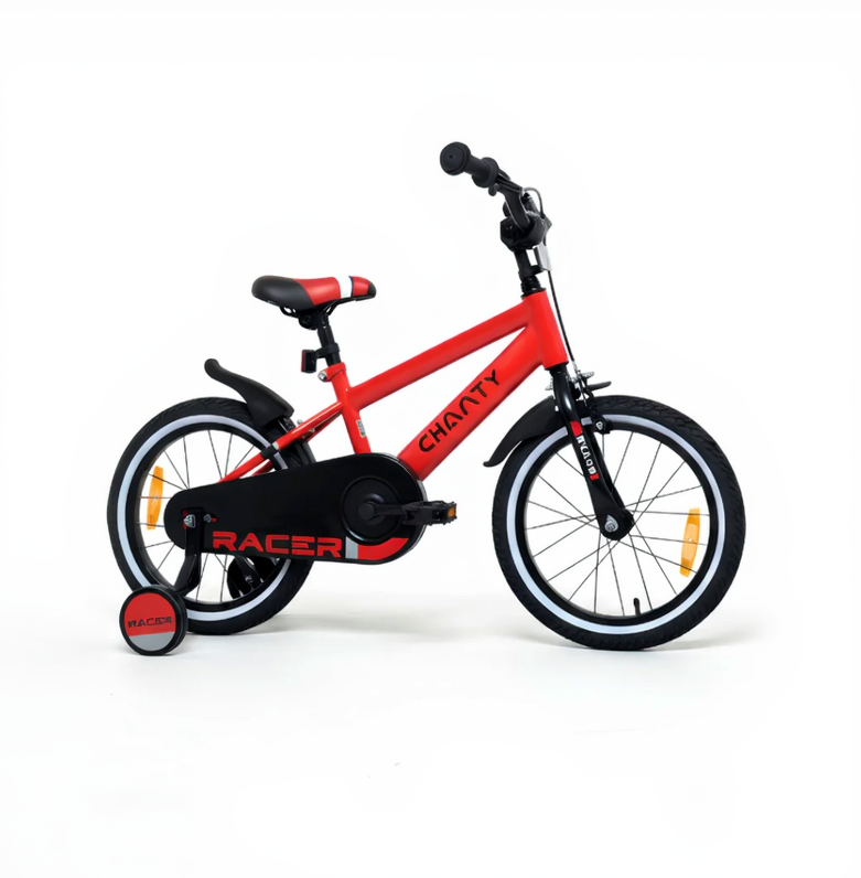 CHANTY Racer 16" Rød Drengecykel | 4-6 År |