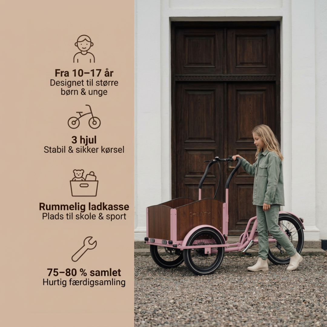 Chanty Cargo Teen - Pink