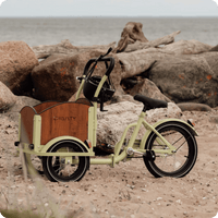 Chanty Cargo Kid - Grøn inkl. hjelm, flaskeholder, håndtag i 2 farver og ringklokke - BørnecyklerneChantyBørnecyklerneGrøn: BLC16 - GRNChanty Cargo Kid - Grøn inkl. hjelm, flaskeholder, håndtag i 2 farver og ringklokke