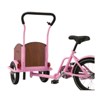 Chanty Cargo Kid – Pink inkl. hjelm, flaskeholder, håndtag i 2 farver og ringklokke - BørnecyklerneChantyBørnecyklernePink: BLC16 - LYRChanty Cargo Kid – Pink inkl. hjelm, flaskeholder, håndtag i 2 farver og ringklokke