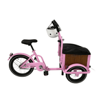 Chanty Cargo Kid – Pink inkl. hjelm, flaskeholder, håndtag i 2 farver og ringklokke - BørnecyklerneChantyBørnecyklernePink: BLC16 - LYRChanty Cargo Kid – Pink inkl. hjelm, flaskeholder, håndtag i 2 farver og ringklokke