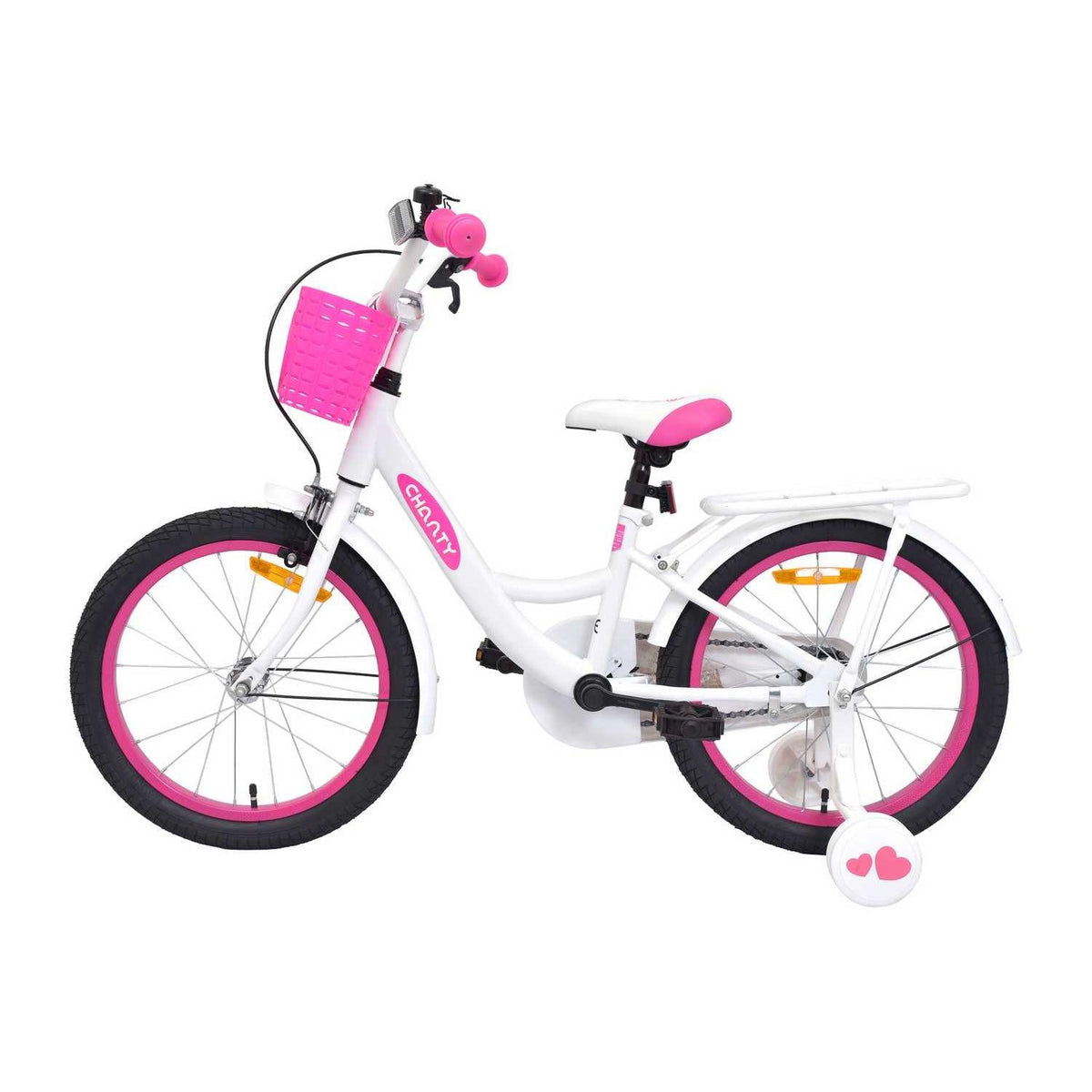 CHANTY Love 18" Pink Børnecykel | Piger | - BørnecyklerneChantyBørnecyklerne18 - 016CHANTY Love 18" Pink Børnecykel | Piger |