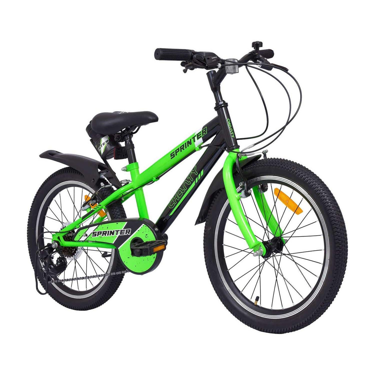 CHANTY Sprinter 20" Grøn Drengecykel | 7 Gear | - BørnecyklerneChantyBørnecyklerne20 - 005/1CHANTY Sprinter 20" Grøn Drengecykel | 7 Gear |