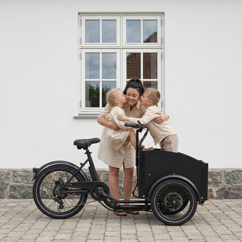 Chanty Cargo City Bike Electric