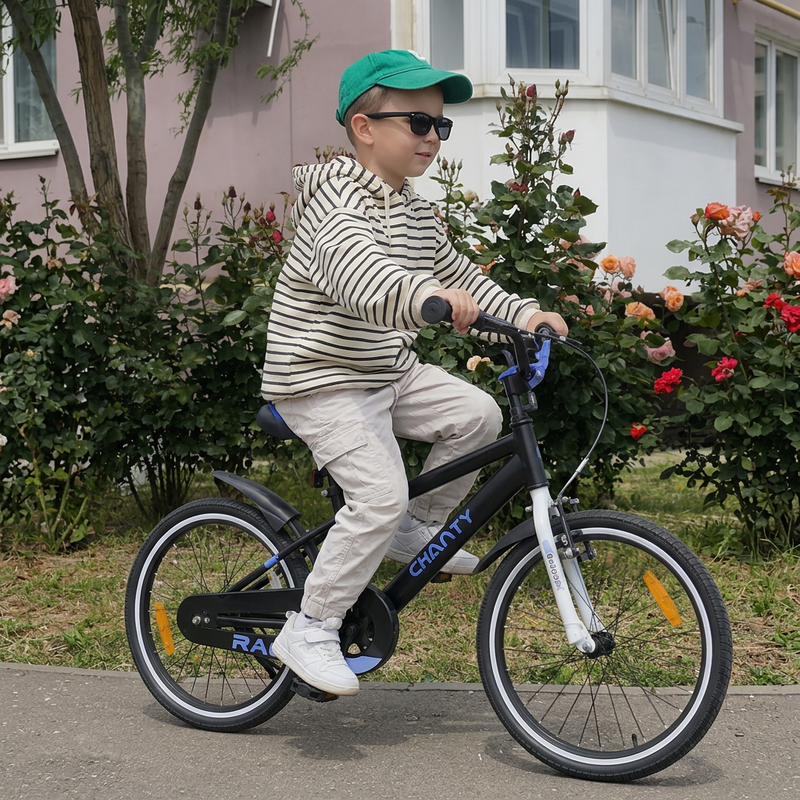 CHANTY Racer 20" Sort Drengecykel | 5-9 År |