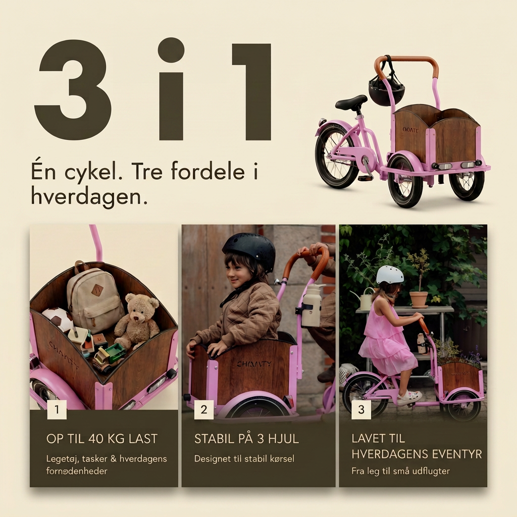 Chanty Cargo Mini – Pink