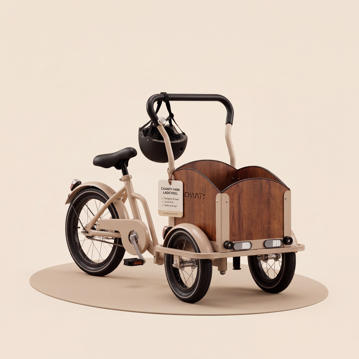 Chanty Cargo Mini - Sandfarvet
